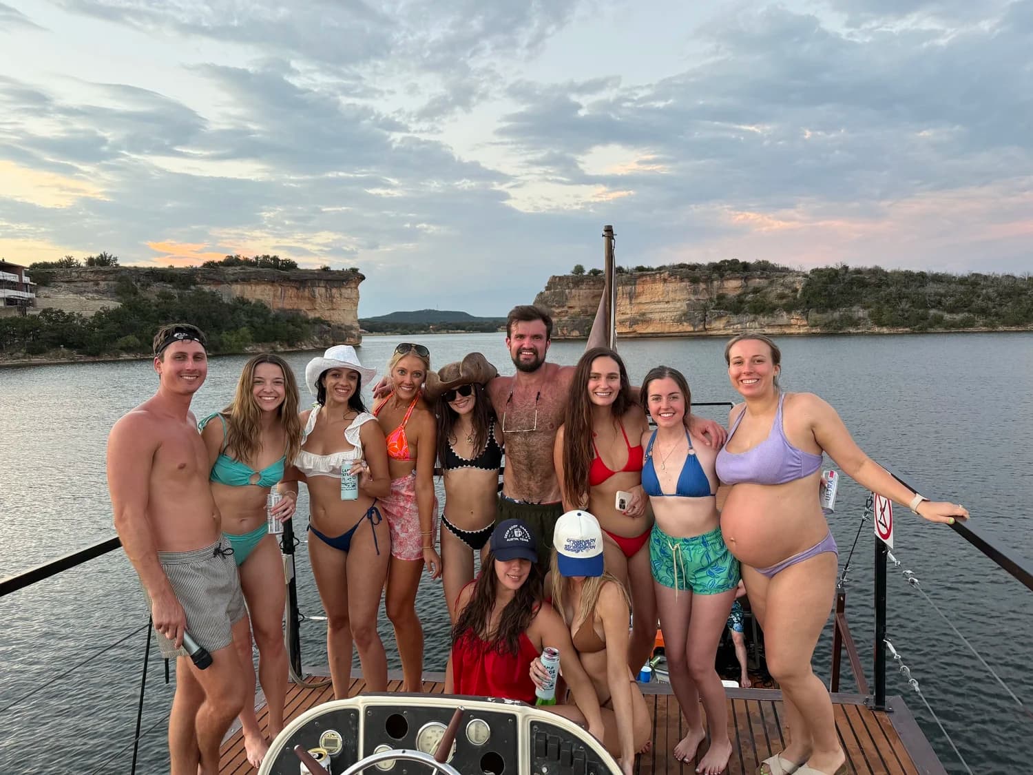 Possum Kingdom Lake views from the ship